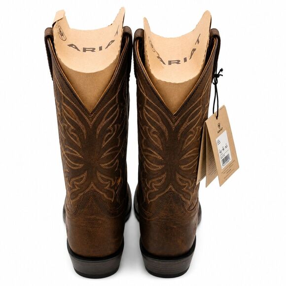 Ariat® Maverick Western Boots Loco Brown 10061155 ATS Almond Toe Men’s 10.5D main image 9